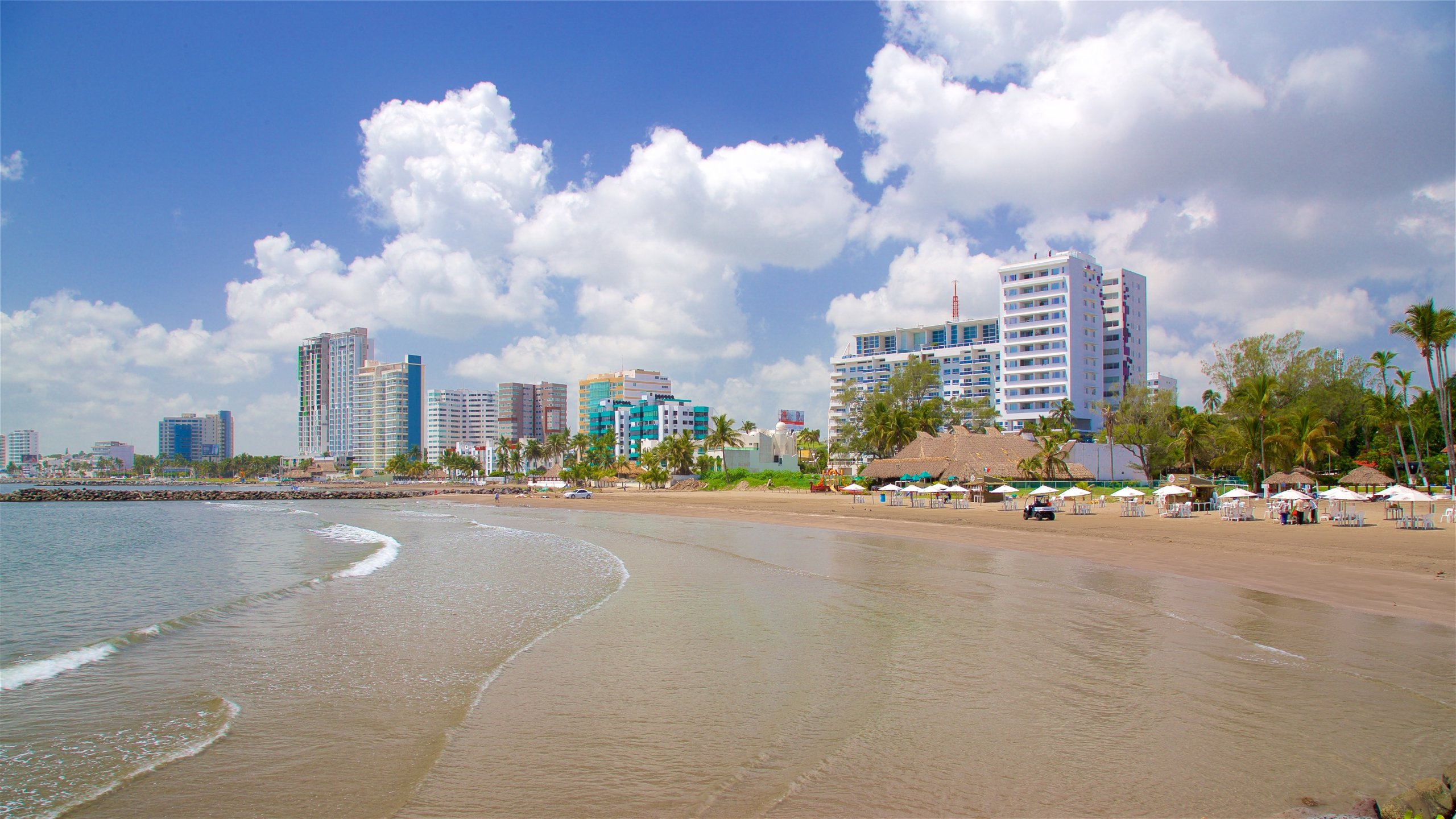 Playa Mocambo en Veracruz