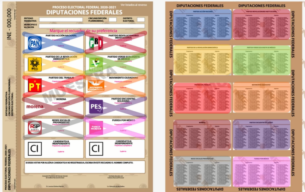 El Bajío | ¿Ya Conoces Las Boletas Para Las Elecciones De 2021?