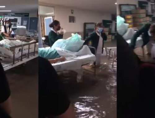 Inundación en IMSS