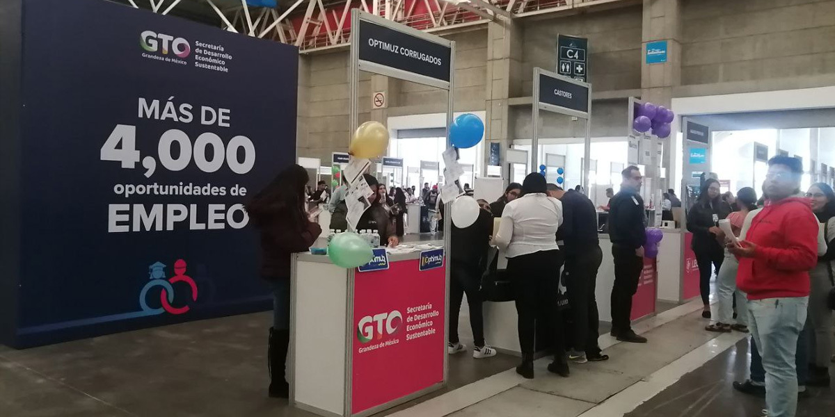 Feria del Empleo en León, Guanajuato